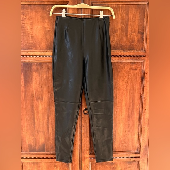 Abercrombie & Fitch Pants - Abercrombie & Fitch Vegan Leather Black Pants | Size S | Like New